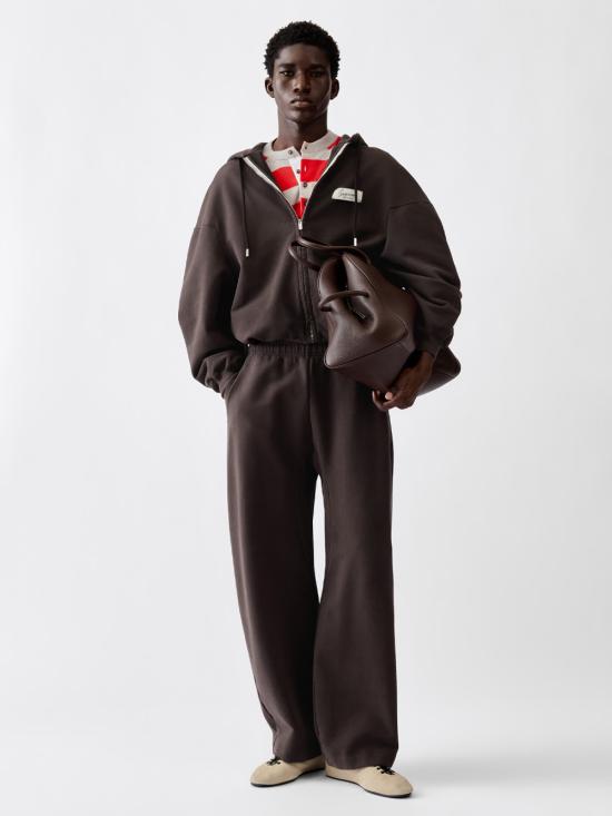 26FW 자크뮈스 트레이닝/조거 팬츠 PAU00286AJ00325 881 DK BROWN 1 - JACQUEMUS