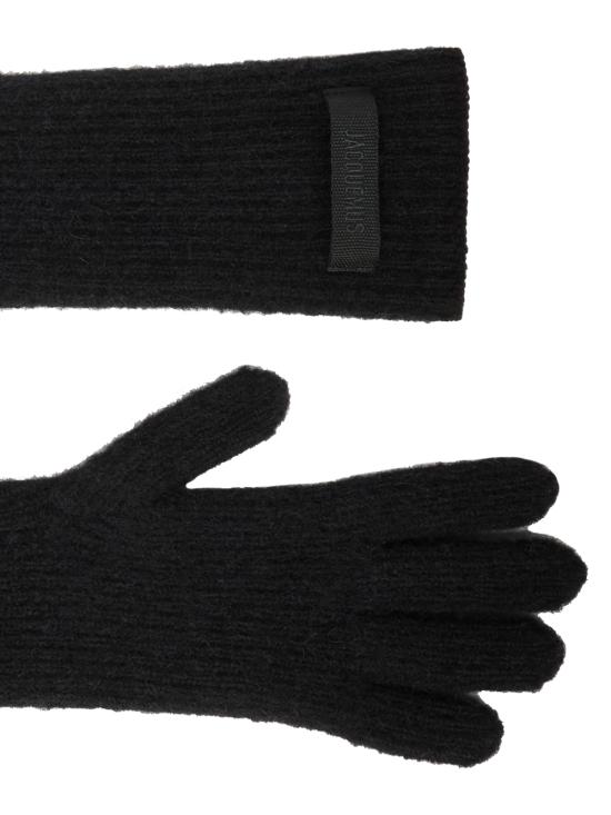 26FW 자크뮈스 그로그랭 글러브 ACU00668AK00227 990 BLACK - JACQUEMUS