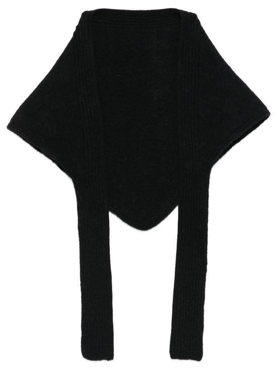 26FW 자크뮈스 르 샤를 그로 그레인 숄 ACU00669AK00227 990 BLACK