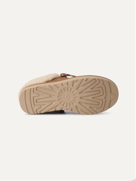 26FW 어그 뮬/슬리퍼 Montone Ibridi Castagna 소재의 Sabot Lowmel 뮬 - UGG