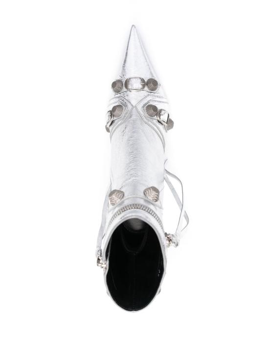  발렌시아가 카골 실버 스터드 부티 694379WBDK38018 SILVER - BALENCIAGA