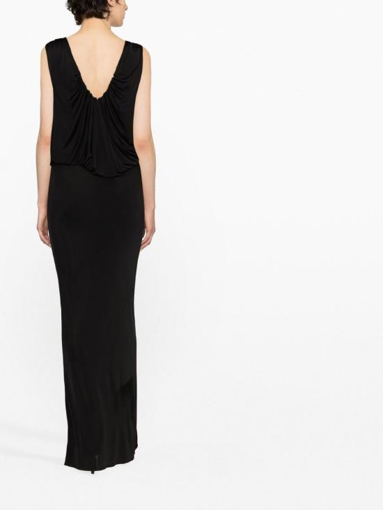  생로랑 점프수트 723241Y7F981000 BLACK - SAINT LAURENT