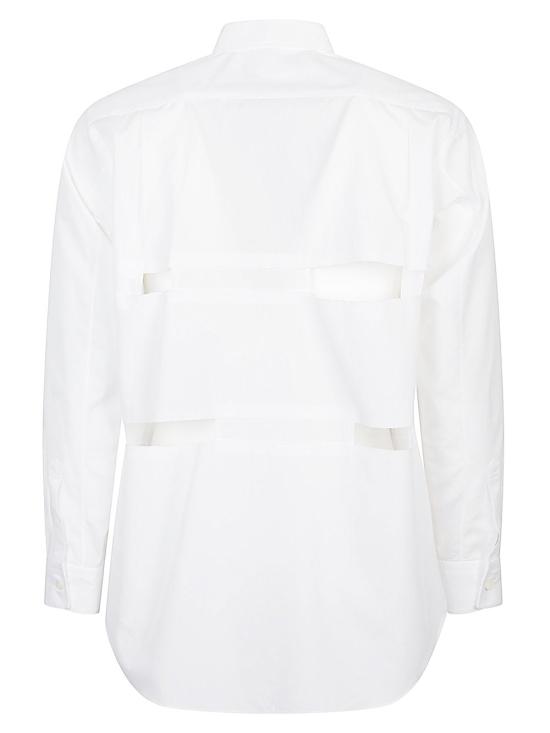  꼼데가르송 자켓 1OB0140521 P25 WHITE - COMME DES GARCONS