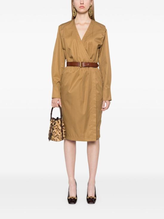  생로랑 점프수트 792010Y3A992085 CAMEL - SAINT LAURENT