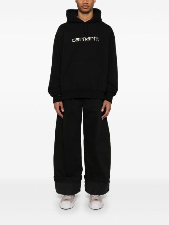  와타나베 준야 후드 티셔츠 WOT9011001 P25 BLACK - JUNYA WATANABE