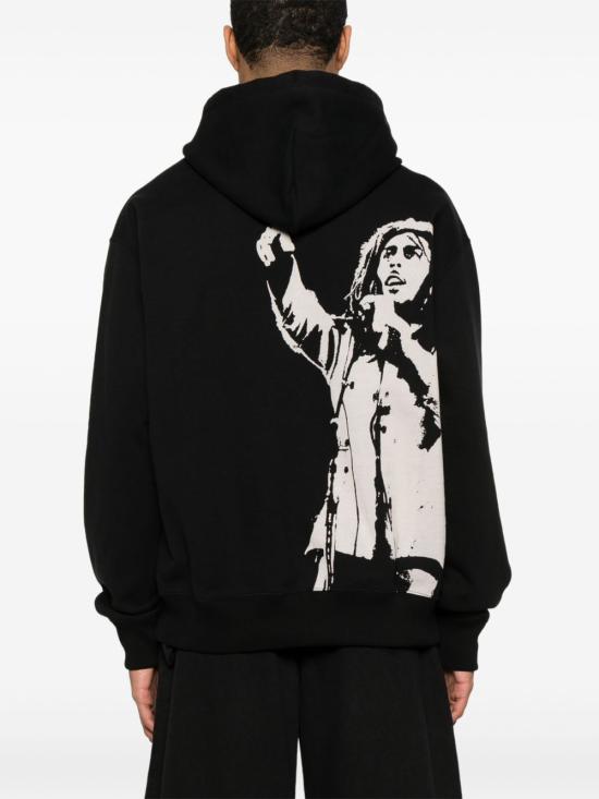  와타나베 준야 후드 티셔츠 WOT9011001 P25 BLACK - JUNYA WATANABE