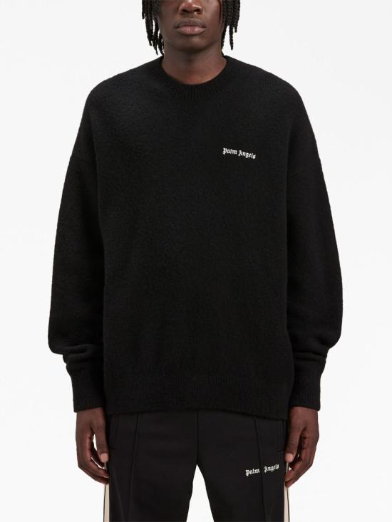  팜앤젤스 탑 PMHE054F23KNI0051001 BLACK - PALM ANGELS