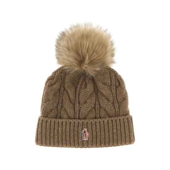 26FW 몽클레어 모자 A0069 3B000 14 260 BROWN