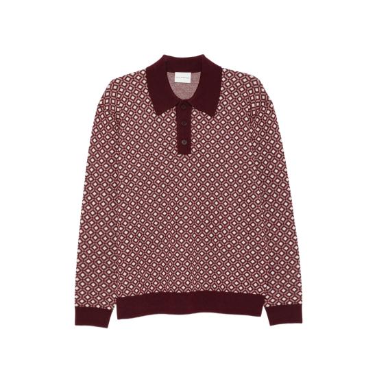 26FW 드롤드무슈 폴로 티셔츠 PO251 WO021 BROWN BROWN NEUTRALS