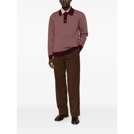26FW 드롤드무슈 폴로 티셔츠 PO251 WO021 BROWN BROWN NEUTRALS - DROLE DE MONSIEUR