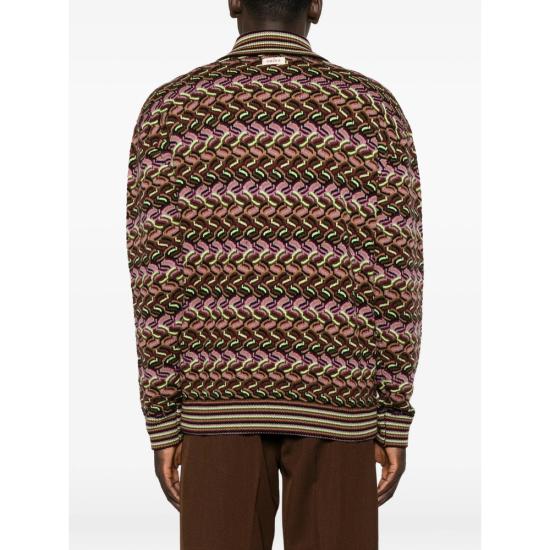 26FW 드롤드무슈 폴로 티셔츠 PO244 WO007 MULTI BROWN - DROLE DE MONSIEUR