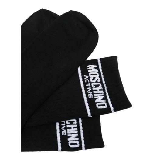 26FW 모스키노 양말 4480 A3401 1555 BLACK - MOSCHINO