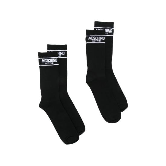 26FW 모스키노 양말 4480 A3401 1555 BLACK