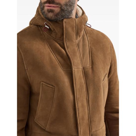 26FW 브루넬로 쿠치넬리 코트 MPMCU2095 C8052 BROWN - BRUNELLO CUCINELLI