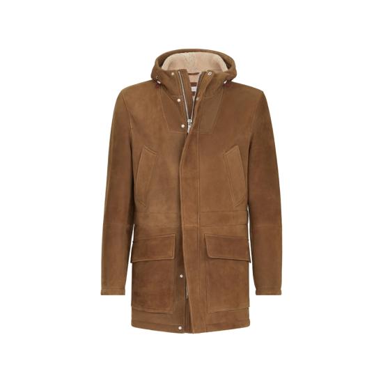 26FW 브루넬로 쿠치넬리 코트 MPMCU2095 C8052 BROWN