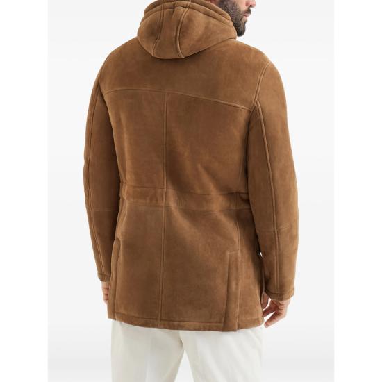 26FW 브루넬로 쿠치넬리 코트 MPMCU2095 C8052 BROWN - BRUNELLO CUCINELLI