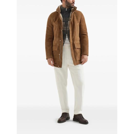 26FW 브루넬로 쿠치넬리 코트 MPMCU2095 C8052 BROWN - BRUNELLO CUCINELLI