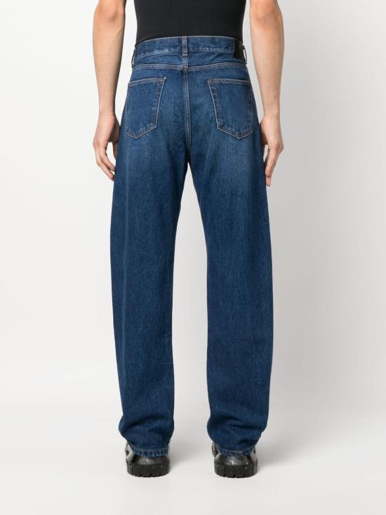  오프화이트 데님 팬츠 OMYA177F23DEN0024400 INDIGO - OFF WHITE