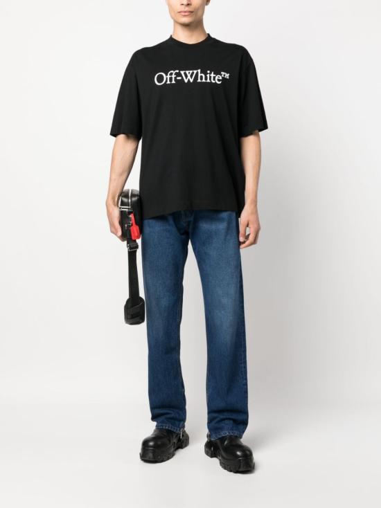  오프화이트 데님 팬츠 OMYA177F23DEN0024400 INDIGO - OFF WHITE