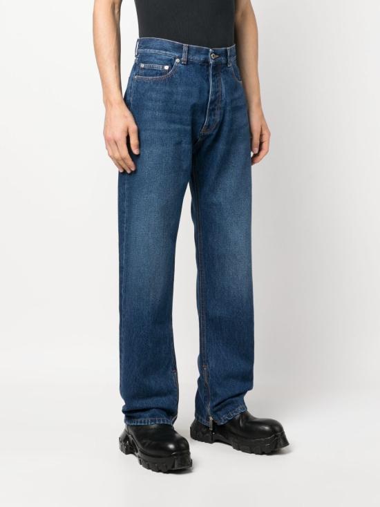  오프화이트 데님 팬츠 OMYA177F23DEN0024400 INDIGO - OFF WHITE