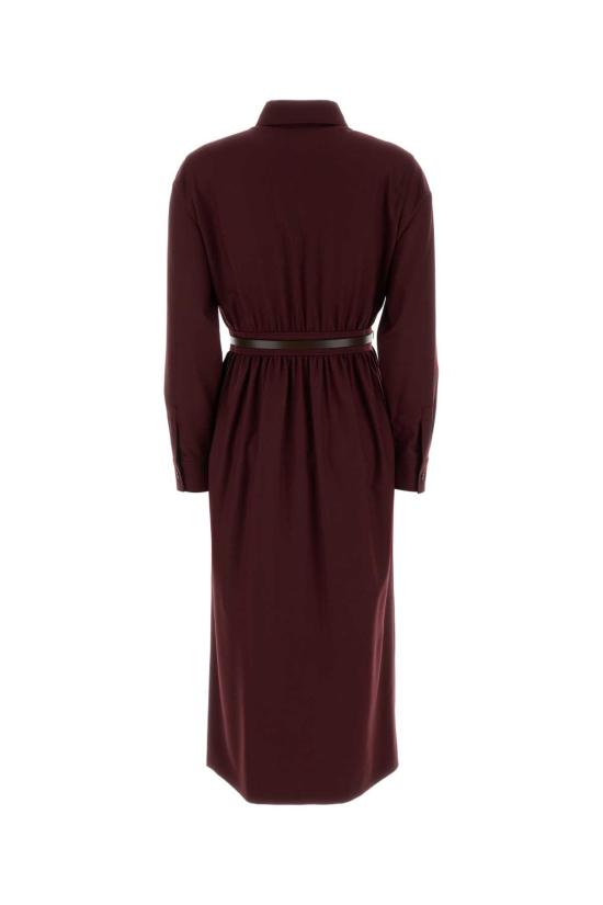 26FW 막스마라 원피스 2621226022600 005 Burgundy - MAX MARA