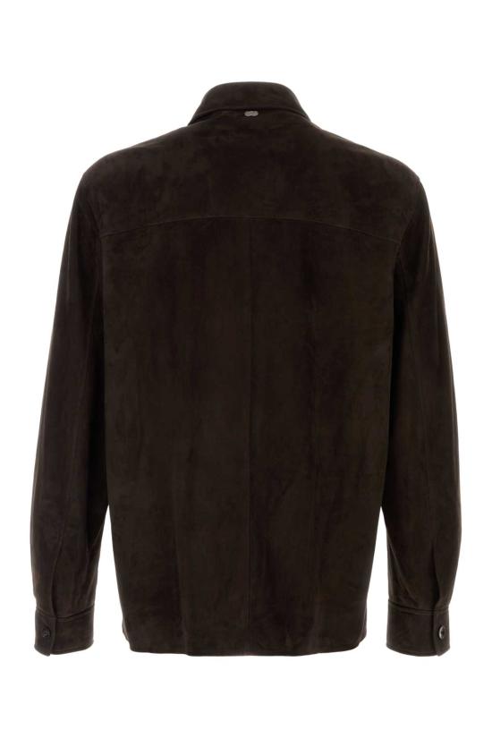 26FW 아뇨나 긴팔 셔츠 PS11U1U8101 M76 Brown - AGNONA