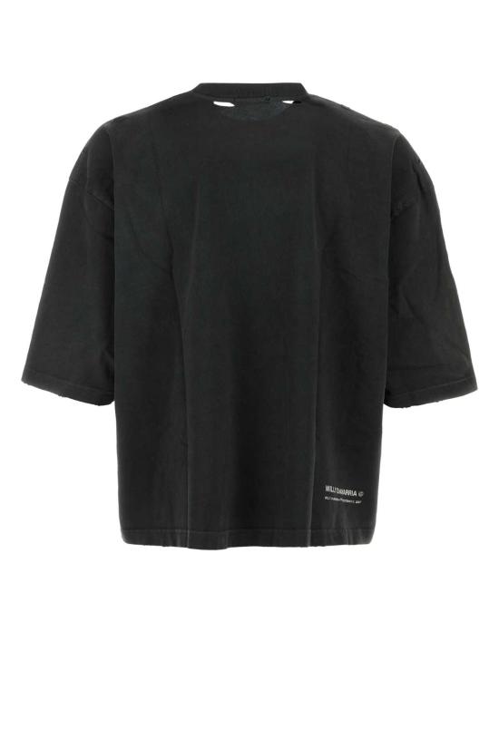 26FW 윌리 차바리아 반팔 티셔츠 MUJTE012 001 Black - WILLY CHAVARRIA