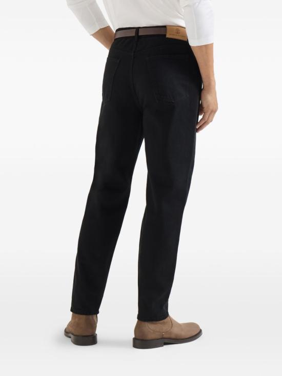 26FW 브루넬로 쿠치넬리 데님 팬츠 M237PO2090 C101 BLACK - BRUNELLO CUCINELLI