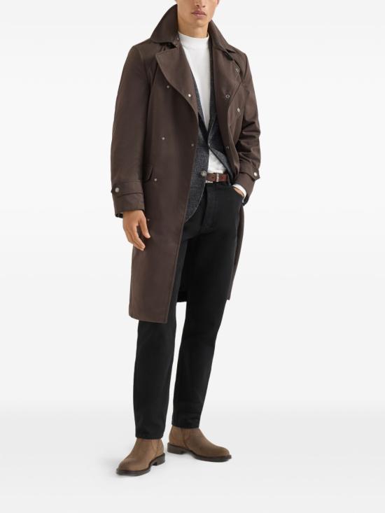 26FW 브루넬로 쿠치넬리 데님 팬츠 M237PO2090 C101 BLACK - BRUNELLO CUCINELLI