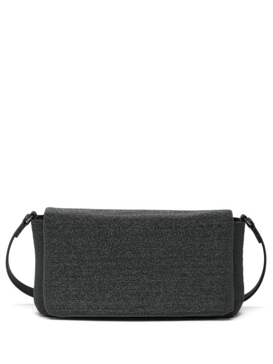 26FW 브루넬로 쿠치넬리 프레셔스 백 MBMON2611 C2355 BLACK