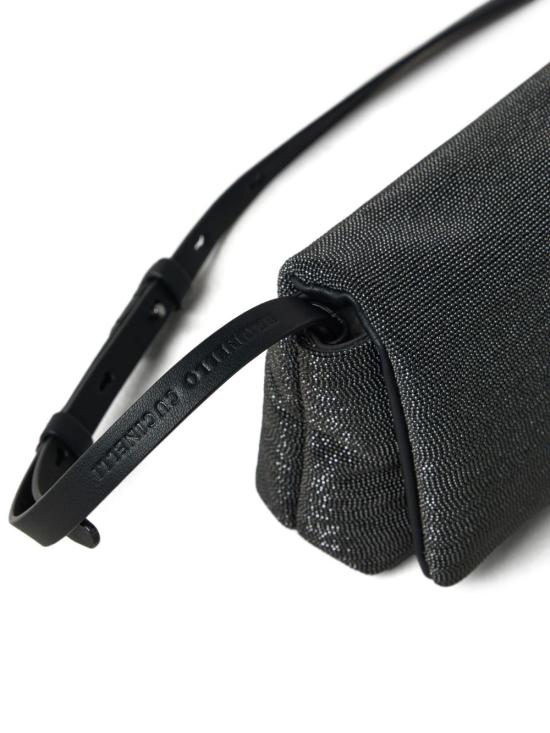 26FW 브루넬로 쿠치넬리 프레셔스 백 MBMON2611 C2355 BLACK - BRUNELLO CUCINELLI