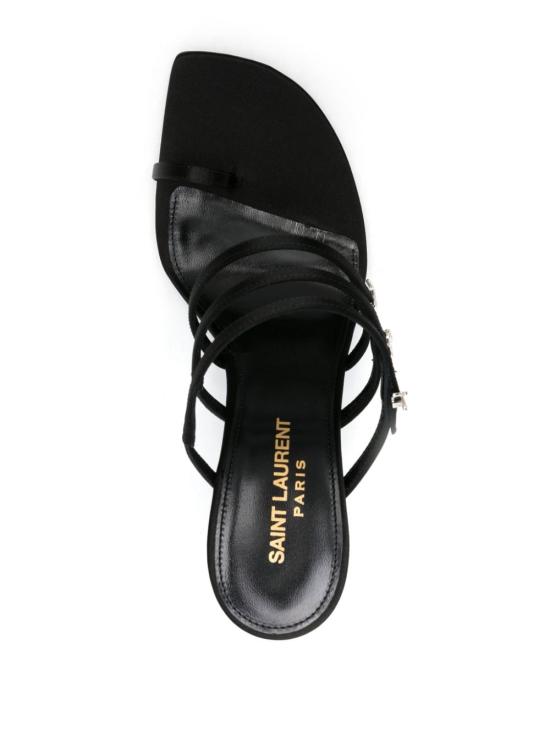  생로랑 제리 뮬 샌들 7752149QNAG1000 BLACK - SAINT LAURENT