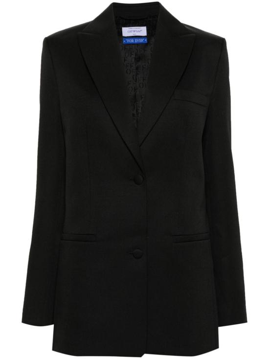  오프화이트 자켓 OWEF099C99FAB0011010 BLACK