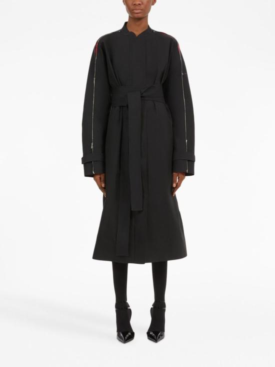  살바토레 페라가모 트렌치 코트 13C656767123004 BLACK - SALVATORE FERRAGAMO