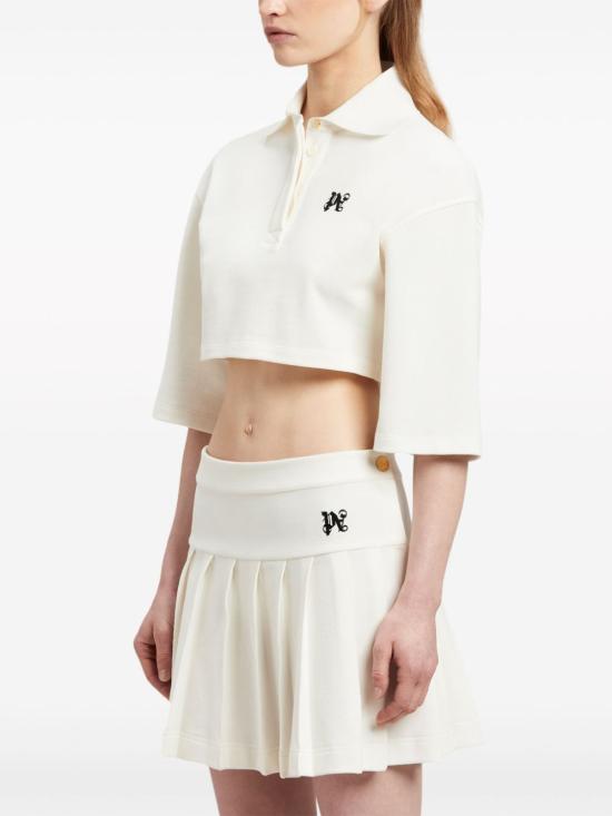  팜앤젤스 셔츠 PWGB012S24FAB0010310 OFF WHITE - PALM ANGELS