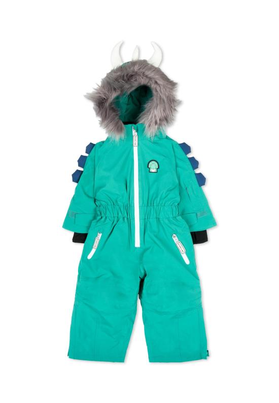 26FW [키즈] Roarsome 트레이닝웨어/오버롤/세트 SPIKE THE DINO SKI SUITS GREEN