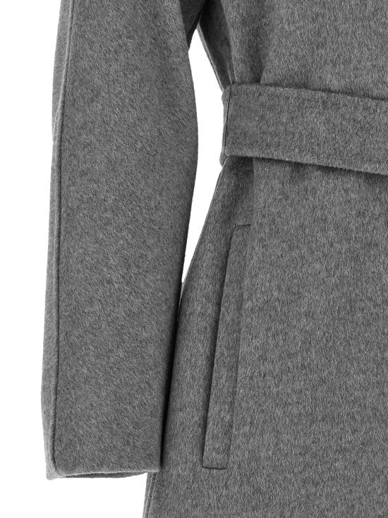 26FW 막스마라 스튜디오 트렌치 코트 2626016172600011 Gray - MAX MARA STUDIO