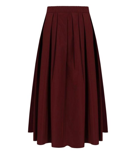 26FW 위켄드막스마라 롱 스커트 2625106013600 007 38 Red