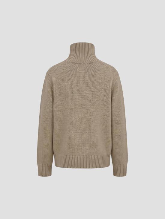 26FW 토템 스웨터 264WRT0817YA0309 448 ALMOND - TOTEME