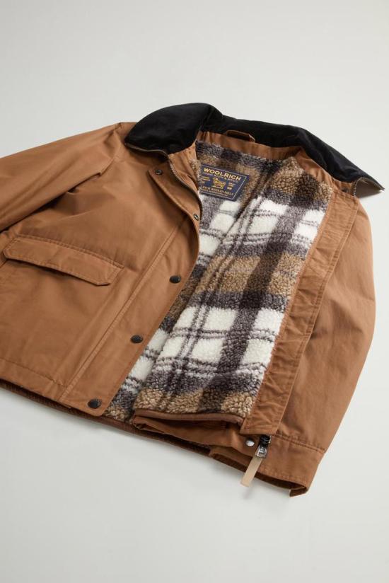 26FW 울리치 수트 자켓 CFWWOU2206FRUT5314 7456 WAXED BISON - WOOLRICH