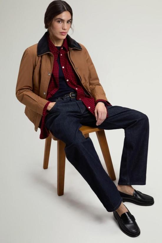 26FW 울리치 수트 자켓 CFWWOU2206FRUT5314 7456 WAXED BISON - WOOLRICH