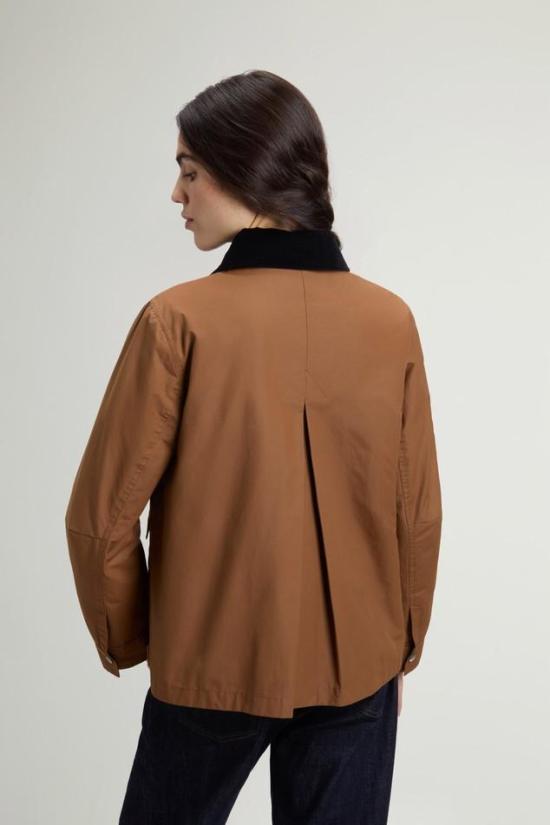 26FW 울리치 수트 자켓 CFWWOU2206FRUT5314 7456 WAXED BISON - WOOLRICH