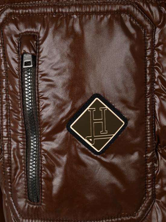 26FW 에르노 마야 후드 쇼트 다운 재킷 PI001416U 129738940 TESTA DI MORO - HERNO