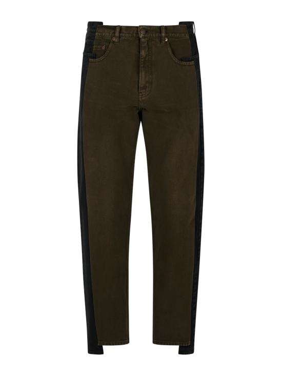 26FW 마르지엘라 스트레이트 레그 진 S50LA0251 M30072962 BLACK BROWN - MAISON MARGIELA