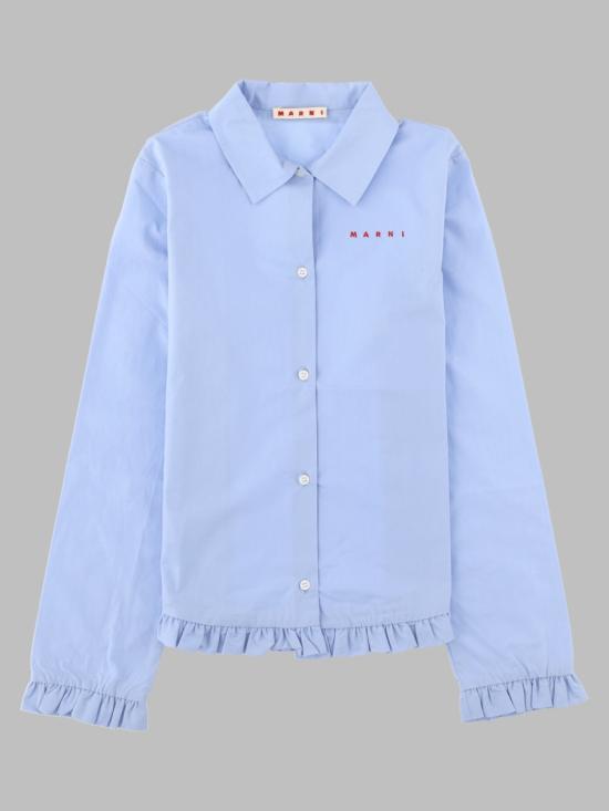 26FW [키즈] 마르니 셔츠 M01948K M00UW0M863 BABY BLUE