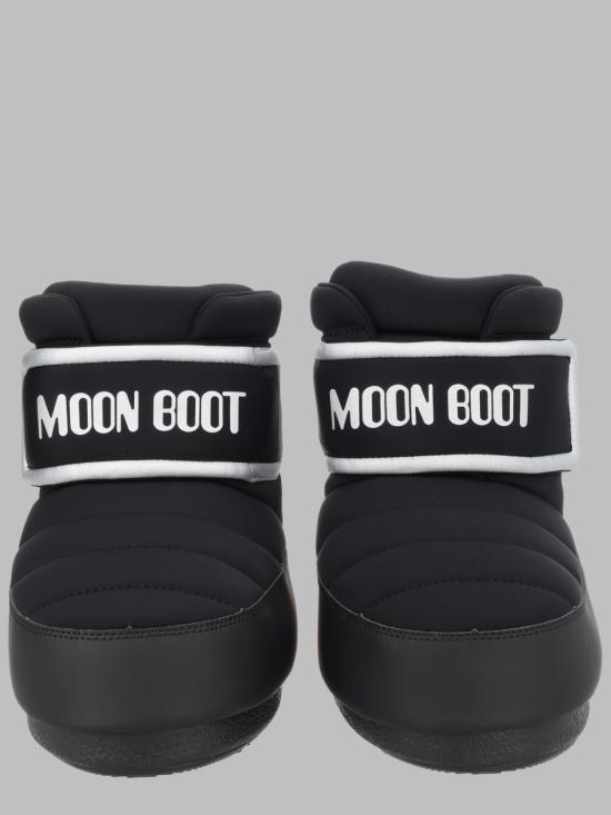 26FW 문부츠 아이콘 나일론 로우 부츠 80D1409940 N001 BLACK