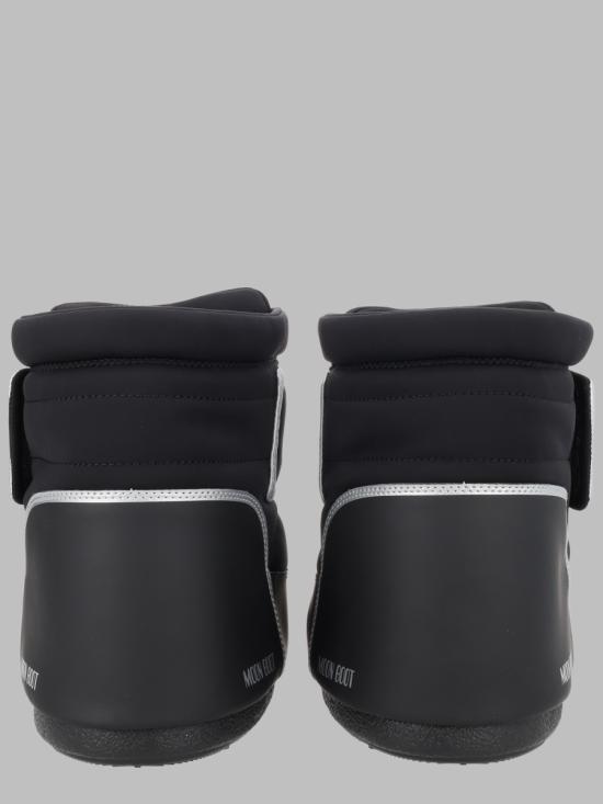 26FW 문부츠 아이콘 나일론 로우 부츠 80D1409940 N001 BLACK - MOON BOOT