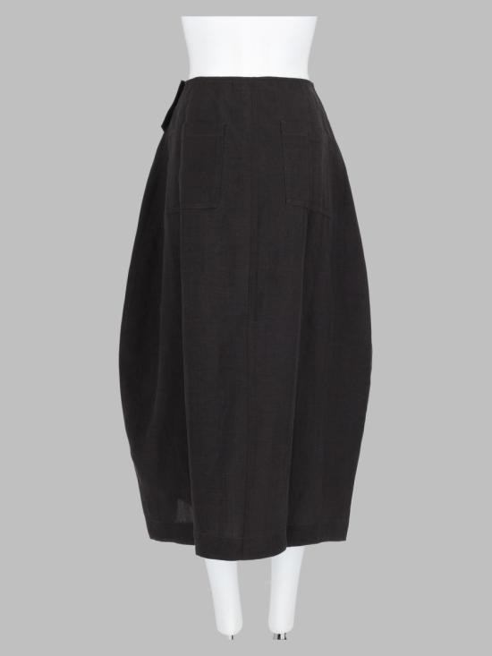 26FW 스튜디오 니콜슨 스커트 BRYDESNW 1844 ORE BLACK - STUDIO NICHOLSON