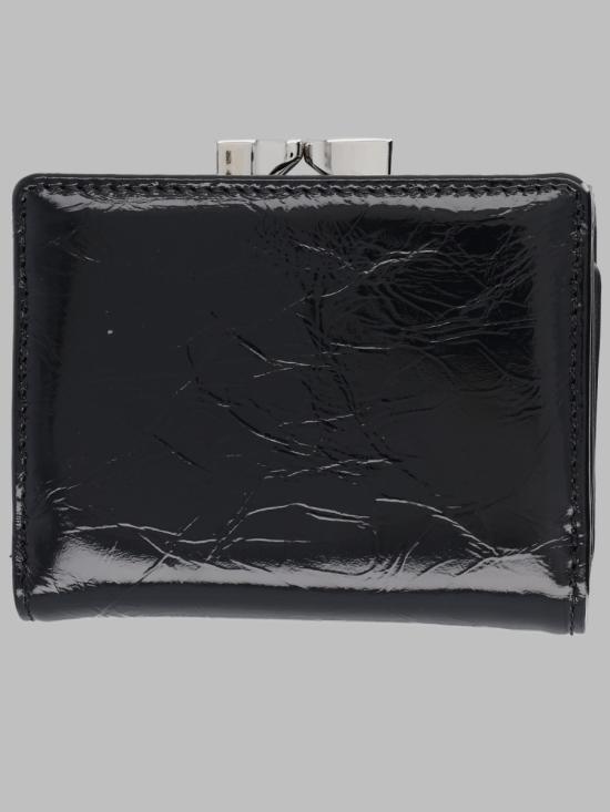 26FW 비비안웨스트우드 크로커다일 엠보스드 프레임 월렛 5115002MW L00EON401 BLACK - VIVIENNE WESTWOOD