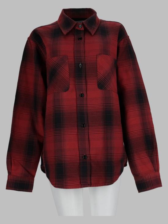 26FW 아워레가시 블라우스/셔츠 W4262WBC BISONCHECKRANCHCOTTON BROWN